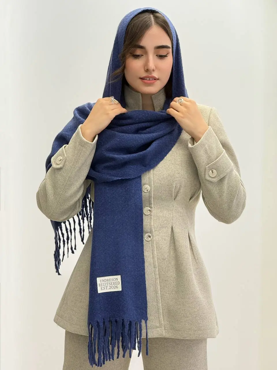 7541-شال موهر سلین